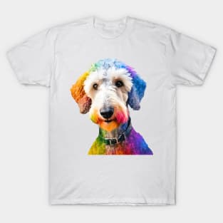 Pop-Art Bedlington Terrier Impressionism T-Shirt